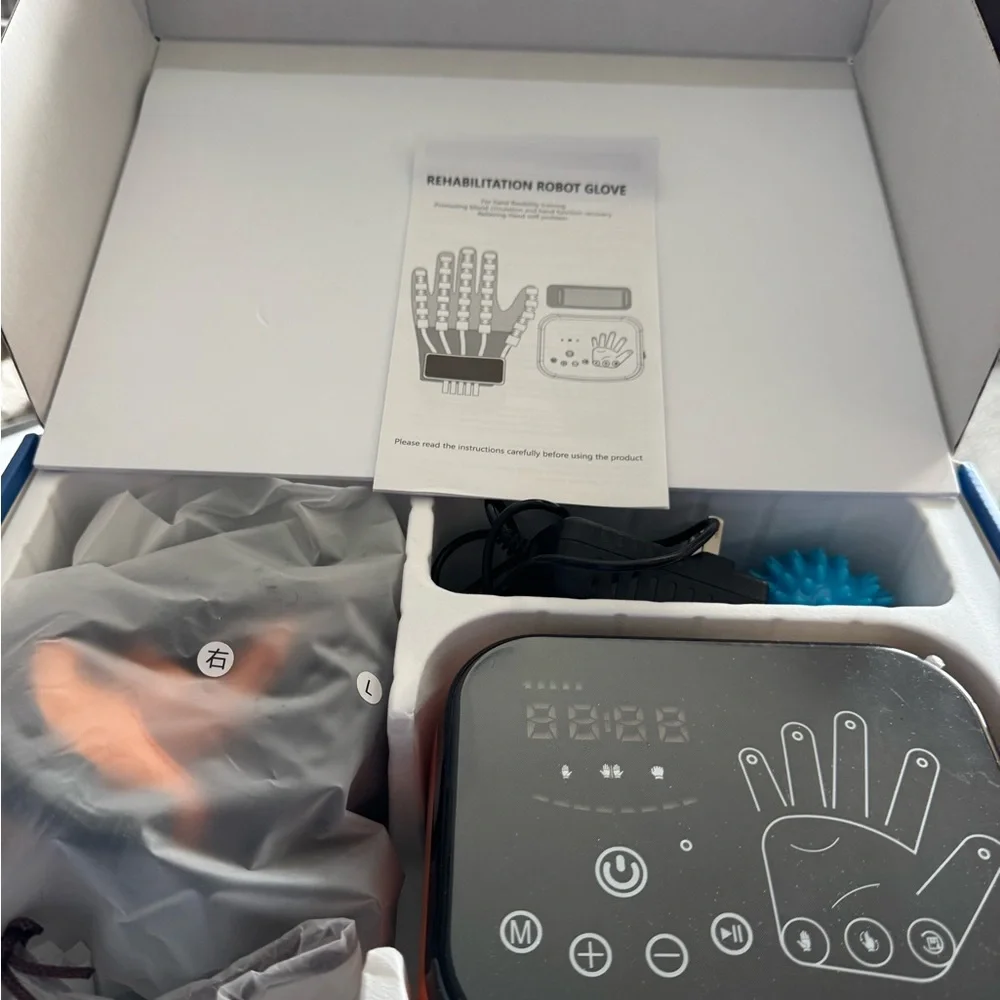 Upgraded Hand Rehabilitation Robot Glove. Get Great Therapy at Home for Hand.